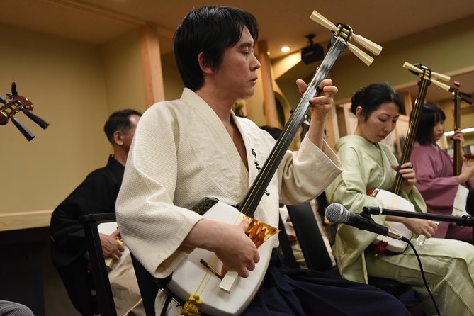 Japanese Traditional Music Show Created by Shamisen - Cultural Heritage of Shamisen Music