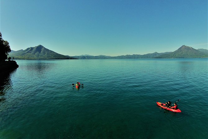 Japans No. 1 Water Quality National Lake Shikotsu, Hokkaidos First Landing Clear Kayak Tour Difficul