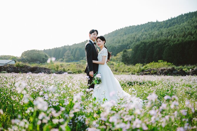 Jeju Outdoor Wedding Photography Package - Package Inclusions