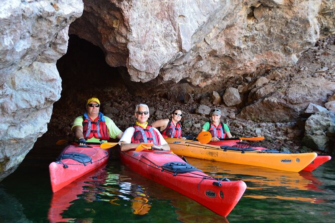 Kayak Hoover Dam With Hot Springs in Las Vegas - Explore Emerald Cave and Black Canyon