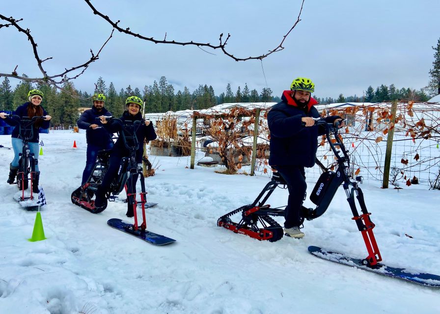 Kelowna: Snow E-Biking With Lunch, Wine Tastings & S'mores - Local Artisan Delights Sampling