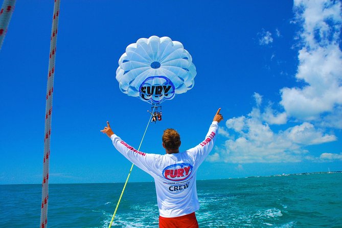 Key West Parasailing Adventure Above Emerald Blue Waters - Tour Highlights