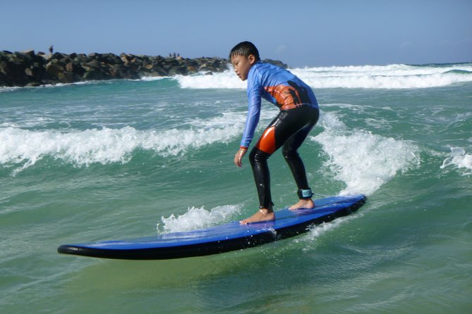 Kids Only Surf Lessons at The Spit, Main Beach (Ages 6- 12)