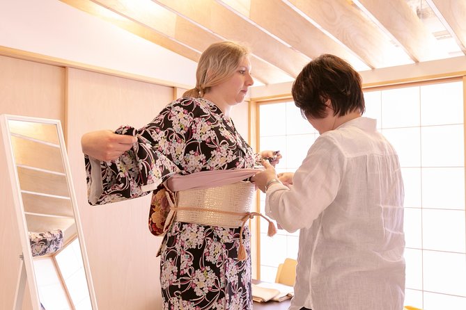 Kimono Experience 1 Hour Course - Product Code and Details