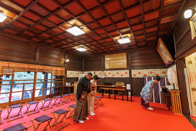 Kimono Photo Session Experience Japanese Culture Inside a Shrine