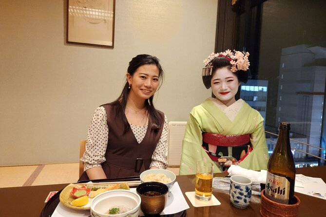 Kyoto Kimono Rental Experience and Maiko Dinner Show - Experience Traditional Kimono Fitting