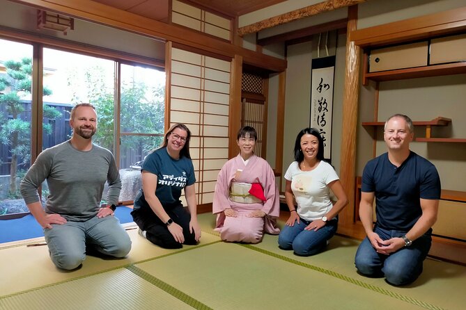 Kyoto Near Fushimiinari Wagashi Making&Small Group Tea Ceremony - Activity Details