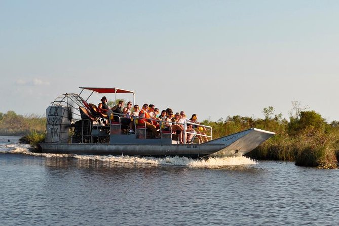 Large Airboat Ride With Transportation From New Orleans - Activity Description