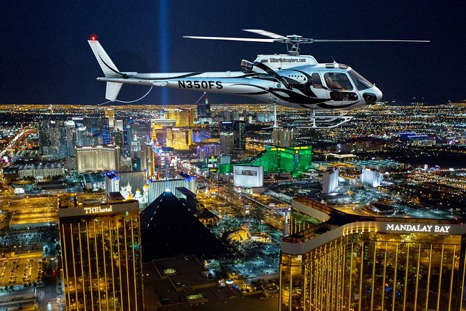 Las Vegas Helicopter Night Flight and Optional VIP Transportation - Booking Details and Options