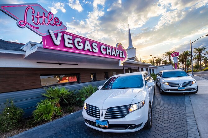 Las Vegas Wedding at the Little Vegas Chapel Including Limousine Transportation - Experience Highlights