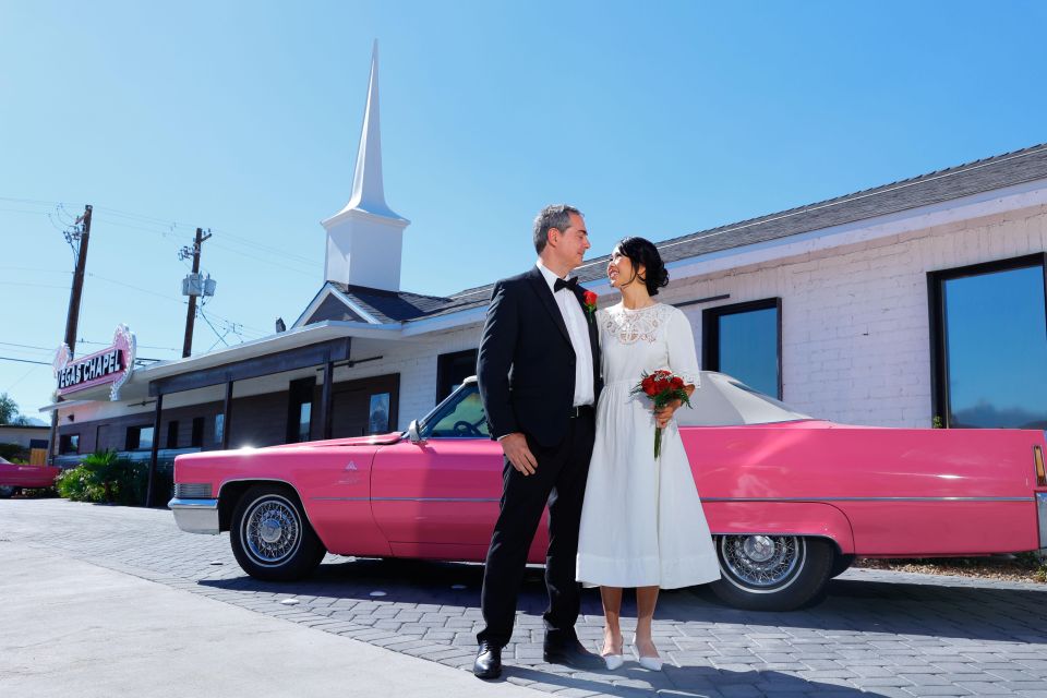 Las Vegas Wedding With Limousine Transportation