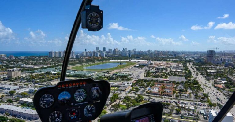 Lauderdale: Private Helicopter-Hard Rock Guitar-Miami Beach