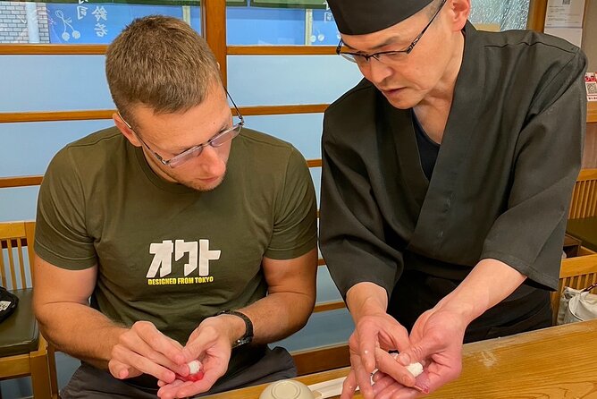 Learning Sushi From a Professional Sushi Chef in Osaka