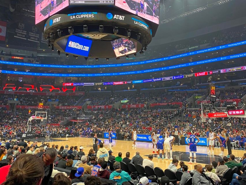 Los Angeles: Los Angeles Clippers Basketball Game Ticket - Game Experience