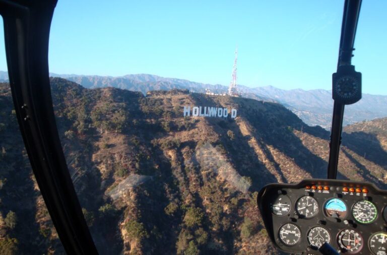 Los Angeles Romantic Helicopter Tour With Mountain Landing