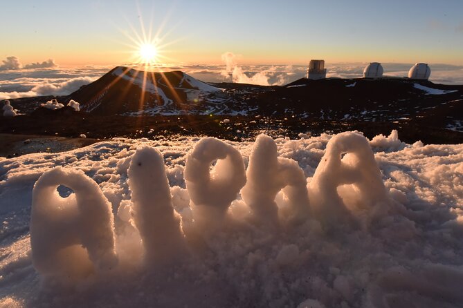 Mauna Kea Summit Tour With Free Sunset and Star Photo - Tour Details