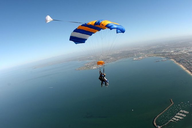 Melbourne Tandem Skydive 14,000ft With Beach Landing - Experience Details
