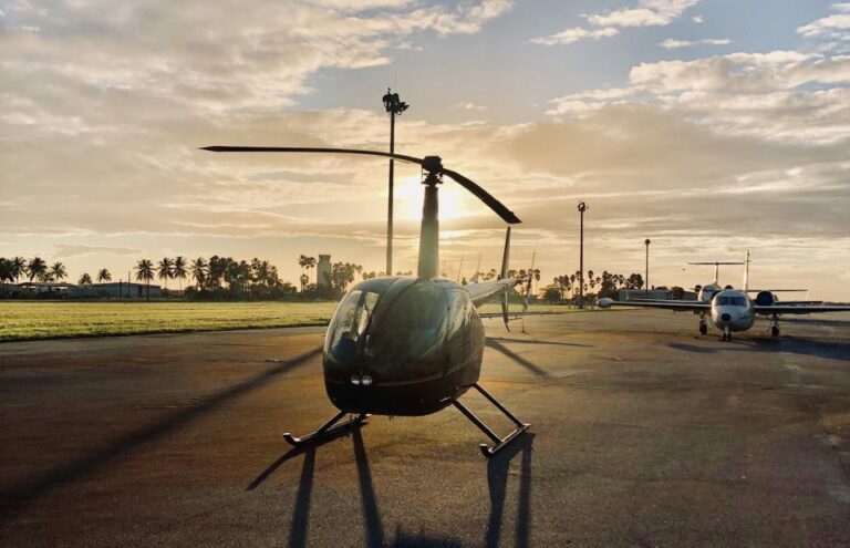 Miami: Private Sunset Helicopter Tour
