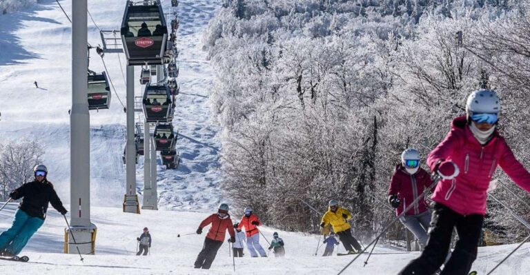 Montreal: Guided Skiing or Snowboarding in Quebec Forests