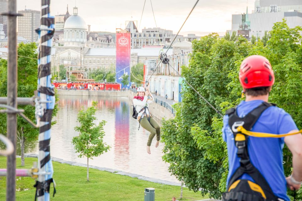 Montreal Old Port: Urban Zipline Ticket - Ticket Details