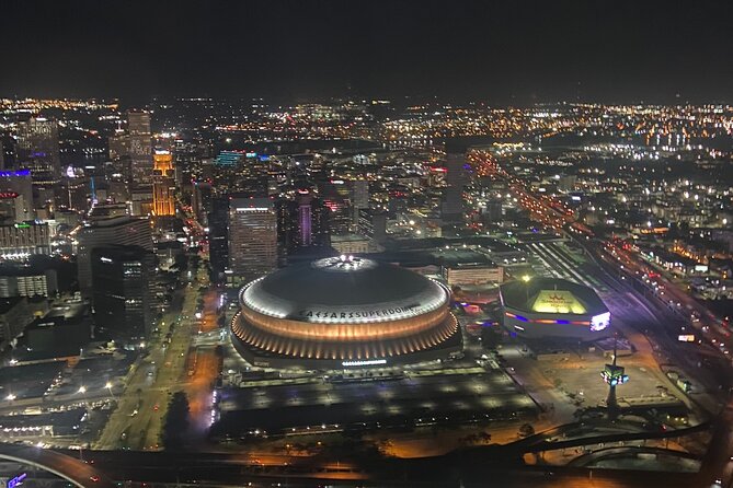 New Orleans City Lights Night Helicopter Tour