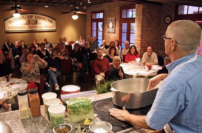 New Orleans Demonstration Cooking Class With Meal