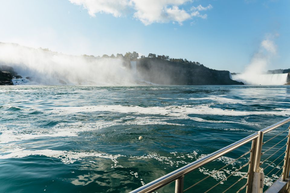 Niagara Falls, Canada: First Boat Cruise & Behind Falls Tour - Full Tour Description