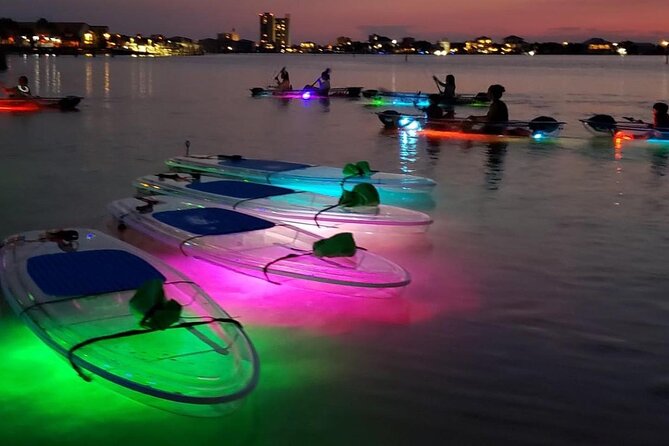 Night Glow Kayak Paddle Session in Pensacola Beach