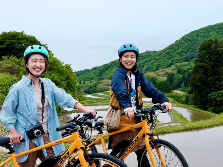 Niigata: Sado Island E-Bike or Crossbike Rental