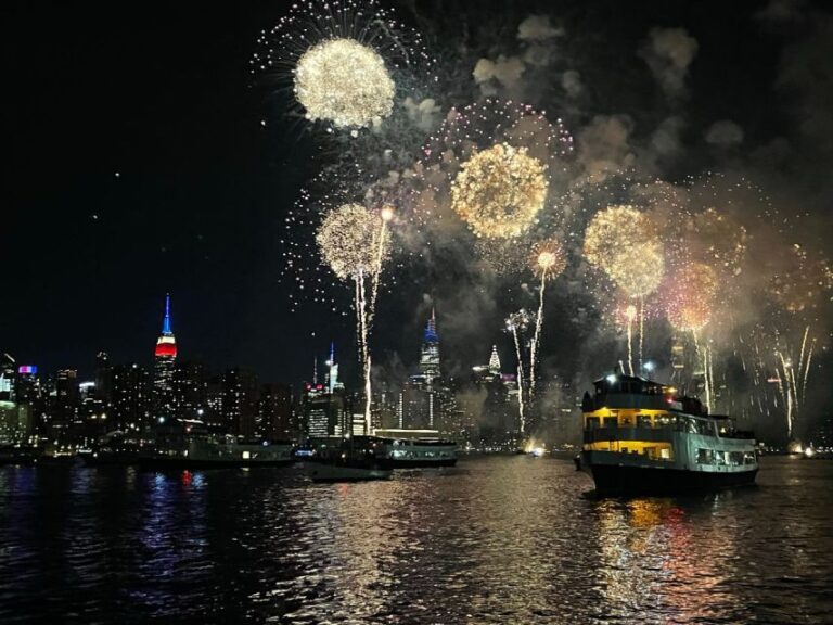 NYC: 4th of July Fireworks Tall Ship Cruise With BBQ Dinner