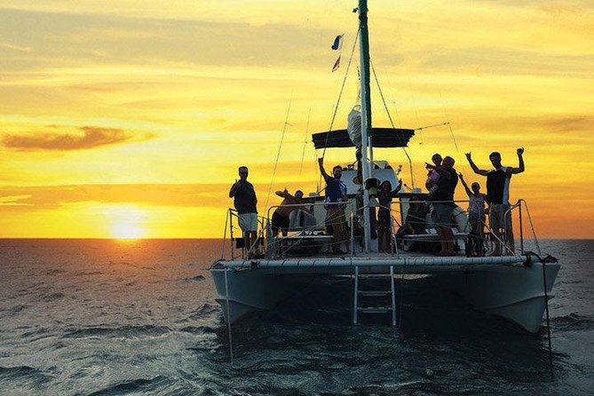 OAHU CATAMARANS Sunset Tour on a 40 Foot Catamaran FOOD & BYOB!!! - Inclusions and Refreshments Provided