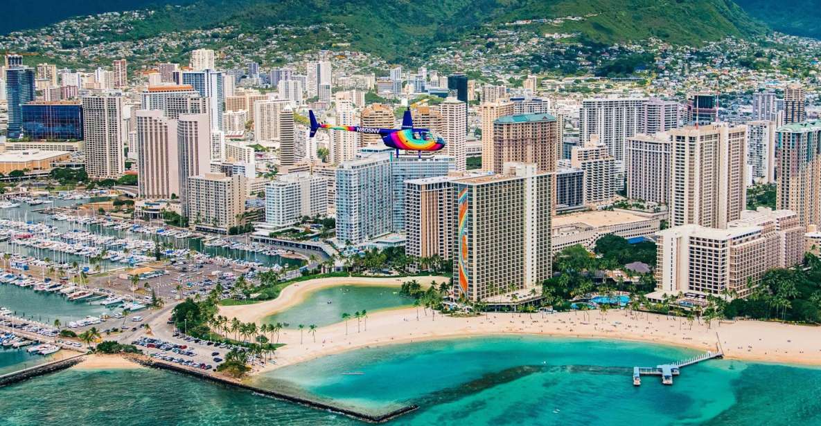 Oahu: Waikiki 20-Minute Doors On / Doors Off Helicopter Tour - Activity Details