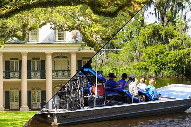 Oak Alley Plantation and Small Airboat Tour From New Orleans - Tour Itinerary