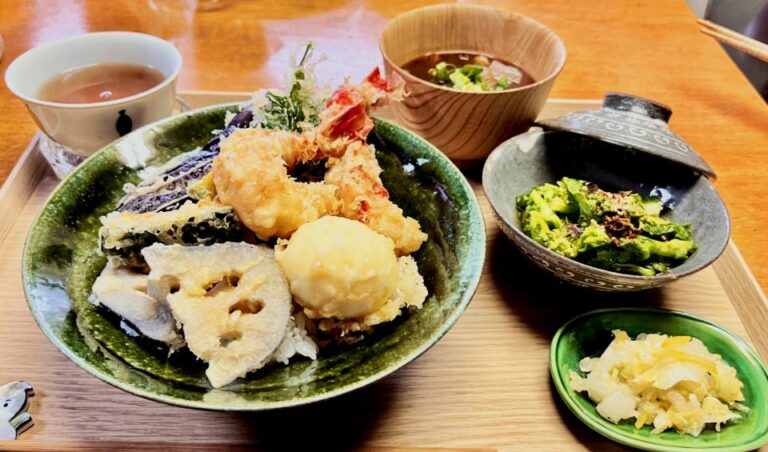 Osaka Authentic Tempura & Miso Soup Japan Cooking Class