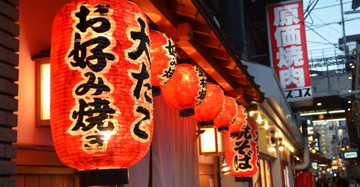 Osaka: Food Tour at Night With Tastings - Experience Highlights