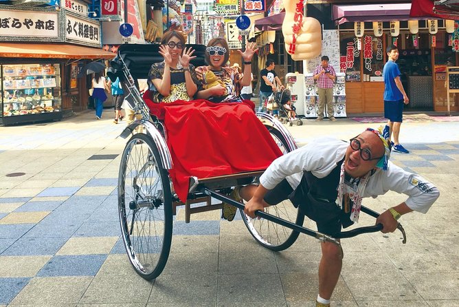 Osaka Rickshaw Tour in New World