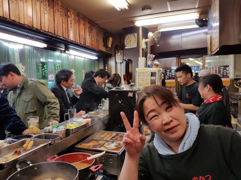 Osaka: Tenma and Kyobashi Night Bites Foodie Walking Tour