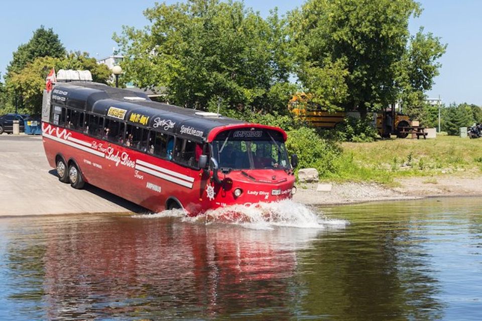 Ottawa: Bilingual Guided City Tour by Amphibious Bus - Booking Information