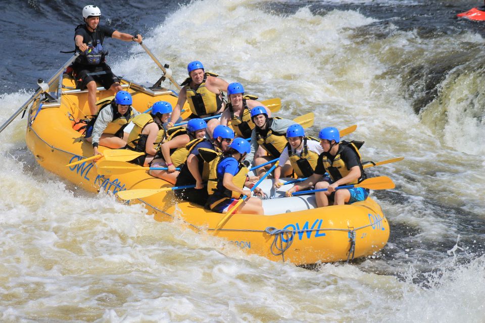 Ottawa River: White Water Rafting With BBQ Lunch - Activity Details