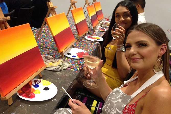Paint and Sip BYO in Brisbane CBD Friday Night