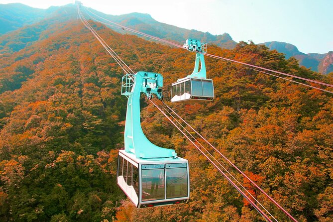 Panoramic Yeongnam Alps Gondola Autumn Foliage Tour From Busan