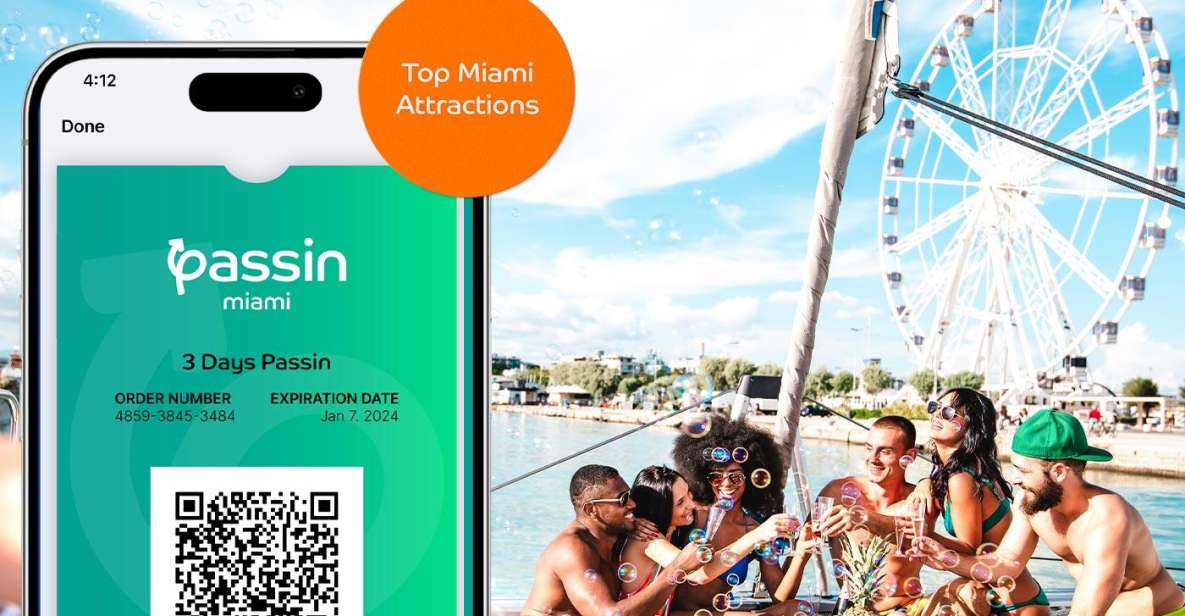 Passin Miami - All Inclusive Miami Pass W/ Airport Transfer - Booking Flexibility and Convenience