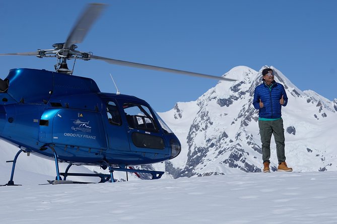 Pilots Choice - 2 Glaciers With Snow Landing - 35mins - Tour Highlights