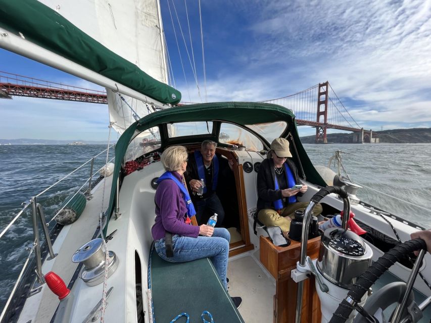 Private Crewed Sailing Charter on San Francisco Bay (2hrs) - Full Description