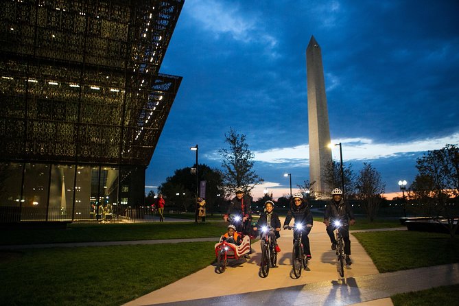 Private DC Monuments at Night Biking Tour