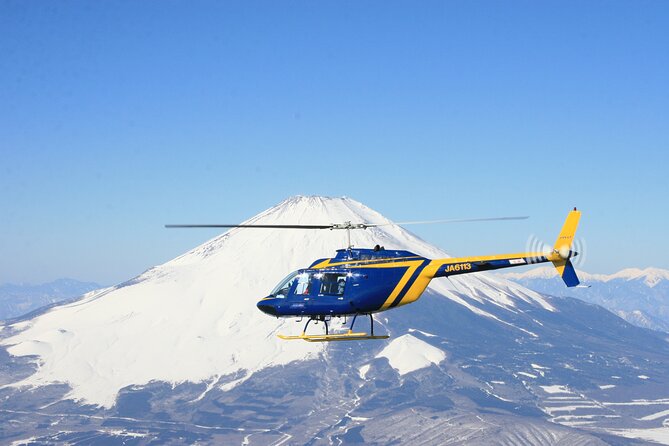 Private Fujisan Prefecture Helicopter Sky Tour Without Transfer - Tour Details
