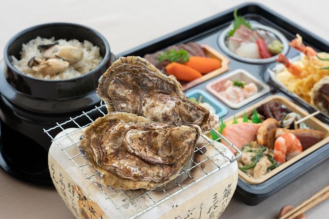 Private Hiroshima Oyster Lunch Cruise on the Seto Inland Sea
