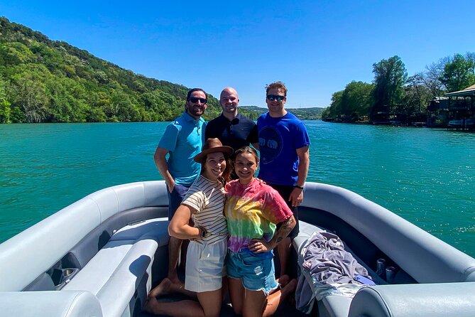 Private Lake Austin Boat Cruise - Full Sun Shading Available - Meeting and Pickup Details