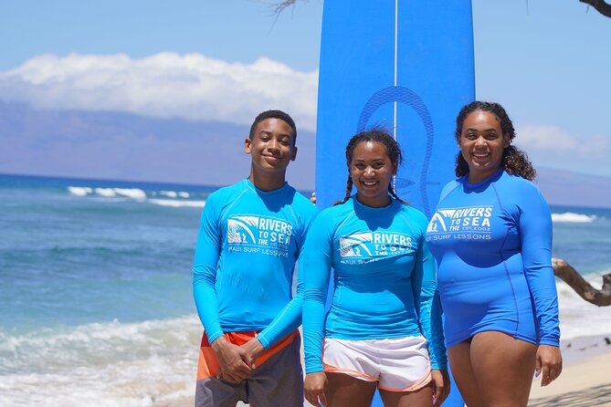 Private Surf Lesson for Group of 3-5 Near Lahaina