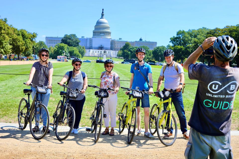 Private Washington DC Bike Tour - Tour Booking Information